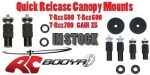 RCBooya 700 4pc  Quick Release Canopy Mount