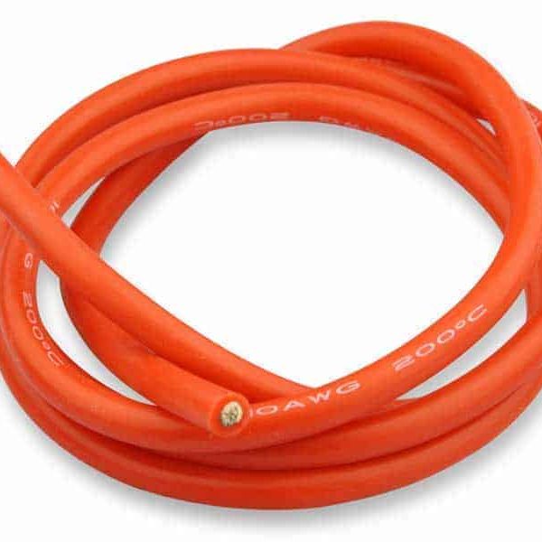 Silicone cable 6mm² x 1.000mm 10AWG (Red)