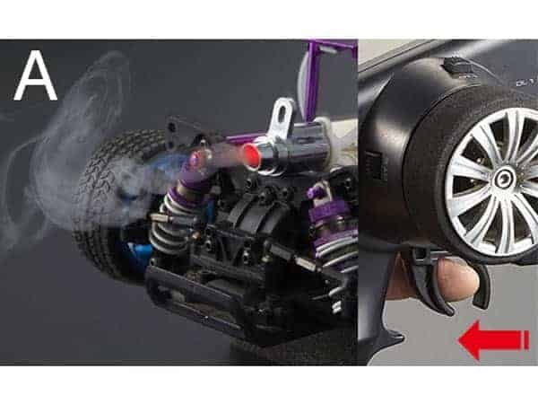 Killer Body Smoky Exhaust Pipe with LED Unit Set