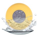 BTS-06 Water Resistant Bluetooth Speaker (Yellow) - Image 2