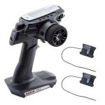 Sanwa MX-6 2.4 GHz FH-E Transmitter + 2x RX-391W Receiver