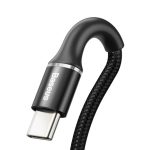 Baseus Usb-C Cable with LED Backlight Halo 3A 1M (Βlack) - Image 4