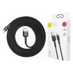 Baseus Cable USB for Lightning 2.4A 1M (Gray + Black)