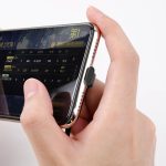 Baseus Lightning Colourful Suction Mobile Game Data Cable 2.4A, 1.2m (Black) - Image 6