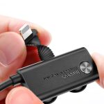 Baseus Lightning Colourful Suction Mobile Game Data Cable 2.4A, 1.2m (Black) - Image 7