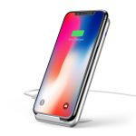 Baseus Three Coil Wireless Charging Pad Desktop Qi Charger (White) - Image 10