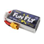 Tattu Funfly Series 1300mAh 11.1V 100C 3S1P Lipo Battery Pack with XT60 Plug - Image 4