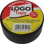 Lοgo Μονωτική Ταινία 1,9cm X 20m (Μάυρη)