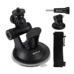 Puluz Glass Car Holder Pulse for GOPRO Hero & DJI Osmo Action - Image 4