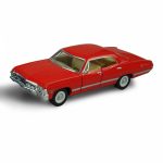 Amewi Retraction Die-Cast 1967 Chevrolet Impala 1:43 (Red)