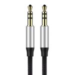 Baseus Yiven Audio Cable 3.5mm male Audio M30 1.5M (Silver+ Black) - Image 2