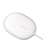 Baseus Light Wireless Induction Charger for iPhone 12, 15W (White) - Image 3