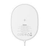 Baseus Light Wireless Induction Charger for iPhone 12, 15W (White) - Image 5