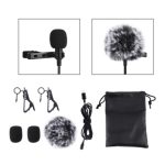 Puluz Microphone Jack Tie with a Clip 1.5m USB-C - Image 2