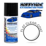 Hobbynox Flat Clear Coat R/C Racing Spray 150ml