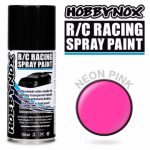 Hobbynox Neon Pink R/C Racing Spray Paint 150 m