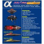Joysway Alpha 1000mm Brushless V-Boat ARTR (Red) - Image 6