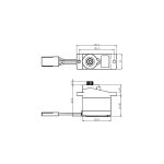 SAVÖX SH-0257MG Plus Servo 2,2Kg 0,09s Alu Metal Gear Micro - Image 2