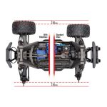 Traxxas Suspension Kit WideMaxx Orange Maxx - Image 3