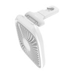 Baseus Foldable Vehicle-mounted Backseat Fan White - Image 6