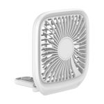 Baseus Foldable Vehicle-mounted Backseat Fan White