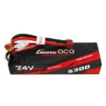 Gens Ace 5300mAh 7.4V 60C 2S1P Battery T-Dean Bashing Hard Case