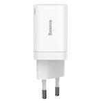 Baseus Super Si Pro Quick Charger USB + USB-C 30W (White) - Image 4