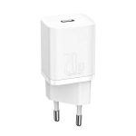 Baseus Super Si Quick Charger 1C 20W with USB-C Cable for Lightning 1m (White) - Image 2