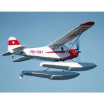 FMS J3 Cub V4 1400mm with Floats Reflex V2-Gyro PNP - Image 7