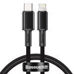 Baseus High Density Braided Cable USB-C to Lightning 20W 5A PD 1m (Black) - Image 3