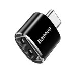 Baseus USB to USB Type-C 2.4A Adapter (Black) - Image 2