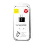 Baseus USB to USB Type-C 2.4A Adapter (Black) - Image 7