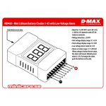 D-Max Lithium Voltage Cell Checker with Alarm 1-8s - Image 2