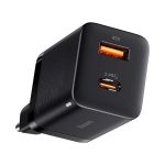 Baseus Super Si Pro Quick Charger USB + USB-C 30W (Βlack) - Image 2