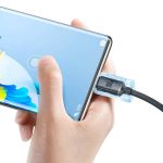 Baseus Crystal Shine Cable USB to USB-C 100W 2m (Black) - Image 5