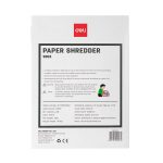 Deli Paper Shredder E9903-EU, 23L - Image 5