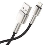 Baseus Cafule USB Cable for Lightning, 2.4A, 2m (Black) - Image 2