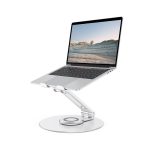 OMOTON Adjustable Laptop Stand LA04 (Silver) - Image 2