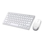 Omoton Mouse and Keyboard Combo KB066 (Silver) - Image 2