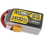 Tattu R-Line Version 5.0 1400mAh 22.2V 150C 6S1P Lipo Battery Pack with XT60 Plug - Image 3