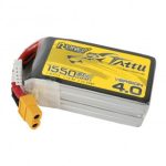Tattu R-Line Version 4.0 1550mAh 14.8V 130C 4S1P Lipo Battery Pack with XT60 Plug - Image 3