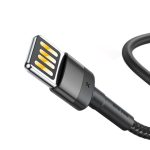 Baseus Cafule Double-sided USB Lightning Cable 1.5A 2m (Gray+Black) - Image 4