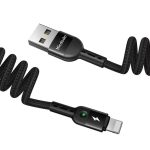Mcdodo USB to Lightning Cable Spring 1.8m CA-6410 (Black) - Image 2