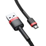 Baseus Cafule Micro USB cable 1.5A 2m (Red+Black) - Image 3