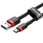 Baseus Cafule Micro USB cable 1.5A 2m (Red+Black) - Image 4