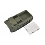 Amewi Armoured RC Tracked Vehicle 1:16 RTR Olive Green/White - Image 4