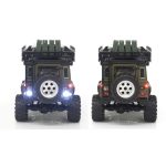 Amewi D90X28 Metal Scale Crawler 4WD 1:28 RTR Green - Image 7