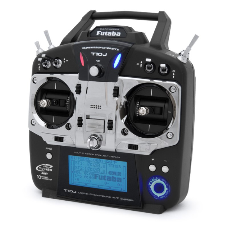 Futaba T10J Radio Mode-2 with R3008SB T-FHSS Air