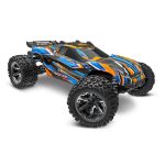 Traxxas Rustler 4x4 VXL 1/10 RTR TQi TSM HD Orange w/o Battery & Charger