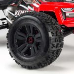 ARRMA KRATON 1/8 6S V5 4X4 BLX Speed Monster Truck with Spektrum Firma RTR (Red) - Image 3